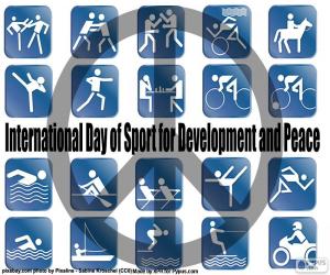 пазл Международный день спорта на благо развития и мира